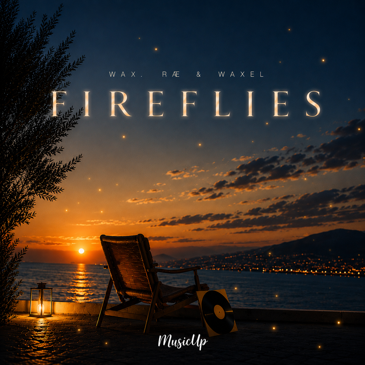 wax. RÆ & Waxel - Fireflies artwork